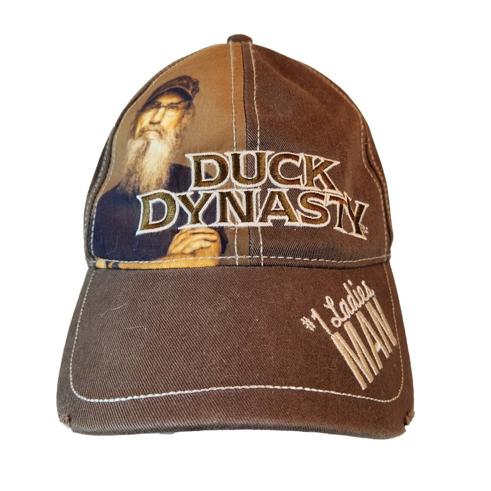 Duck Dynasty‎ Strapback Baseball Cap Distressed Sublimation Hat Si Ladies Man